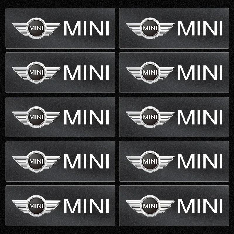 B4 A5 For Bmw Mini Car Interior Random Stickers Car Goods Car steering wheel Decals For MINI Cooper F54 F55 F56 R56 R60 Roadster