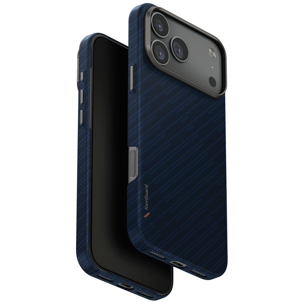 UNIQ Keva EDGE Case für iPhone 17 Pro Max Magclick Lade Blau