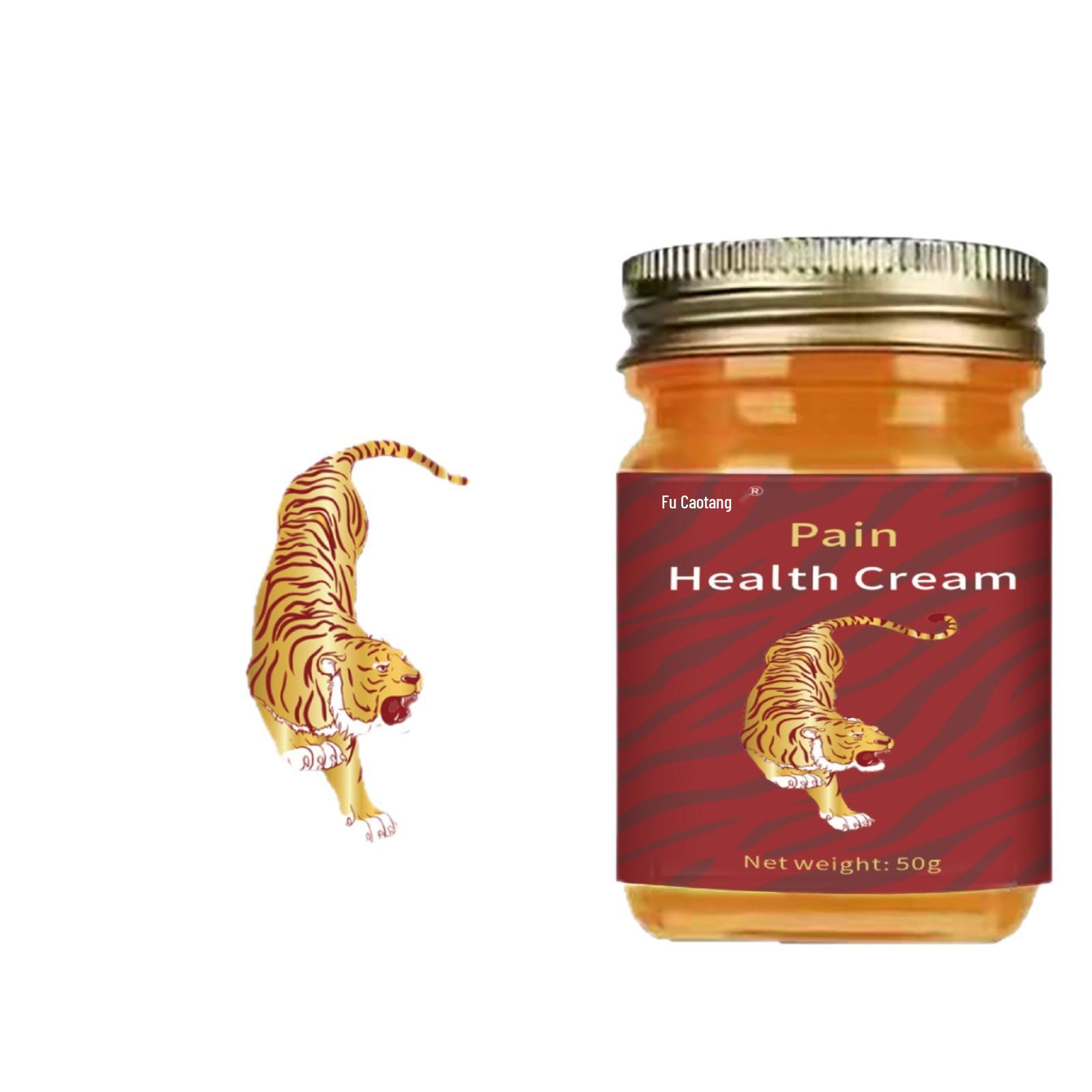 Тигровый бальзам 50 г Крем для снятия боли в шейном отделе позвоночника, суставах, пояснице и ногах