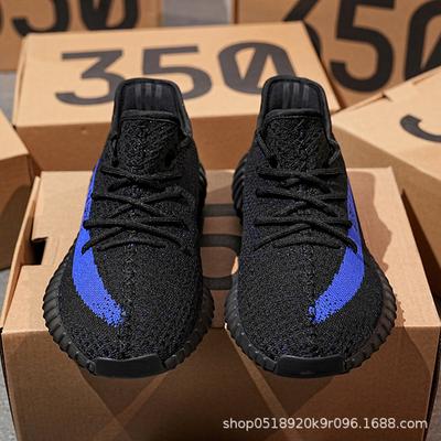 Sommer Baiyi Kokosnuss Schuhe Herren Schwarz und Blau Wirklich Explosiv Atmungsaktiv Weichsohlige Sportschuhe Herrenschuhe Freizeit Laufschuhe