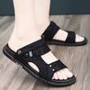 Sandals men's 2025 new dual-purpose bag head driving non-slip soft-soled tide slippers beach holes wear outdoor sandals