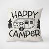 Happy Camping Pillowcase 45*45 Decorative Cushions For Sofa Pillowcases 40X40 Cushion Cover 40*40 Lounge Chairs Pillow Hugs Body