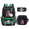Peripheral Printing Children'S Backpack Set Leisure Student Schoolbag Pencil Bag Shoulder Bag