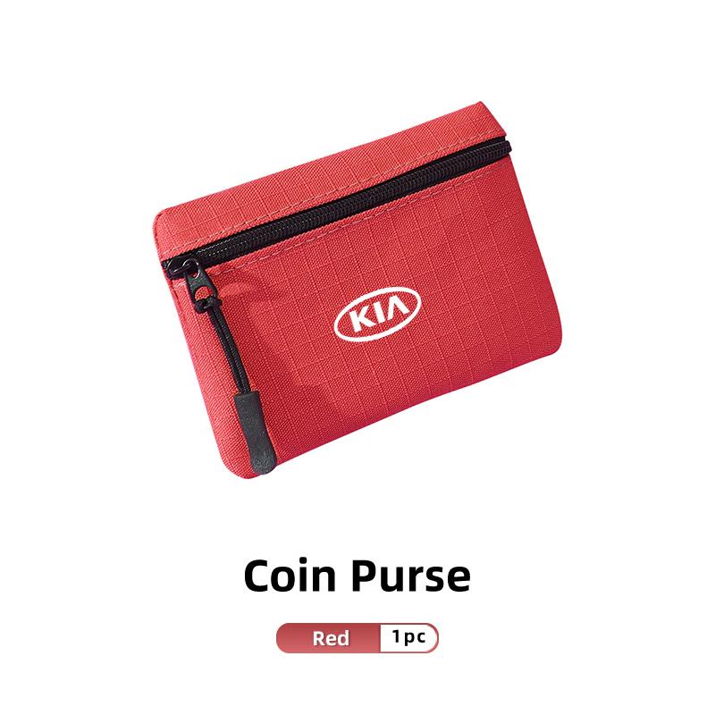 JTAN5 For KIA Car Key Bag Wallet Zipper Coin Card Pouch Keychain Organizer Rio K5 K2 Sportage Ceed Sorento Picanto Stinger Soul