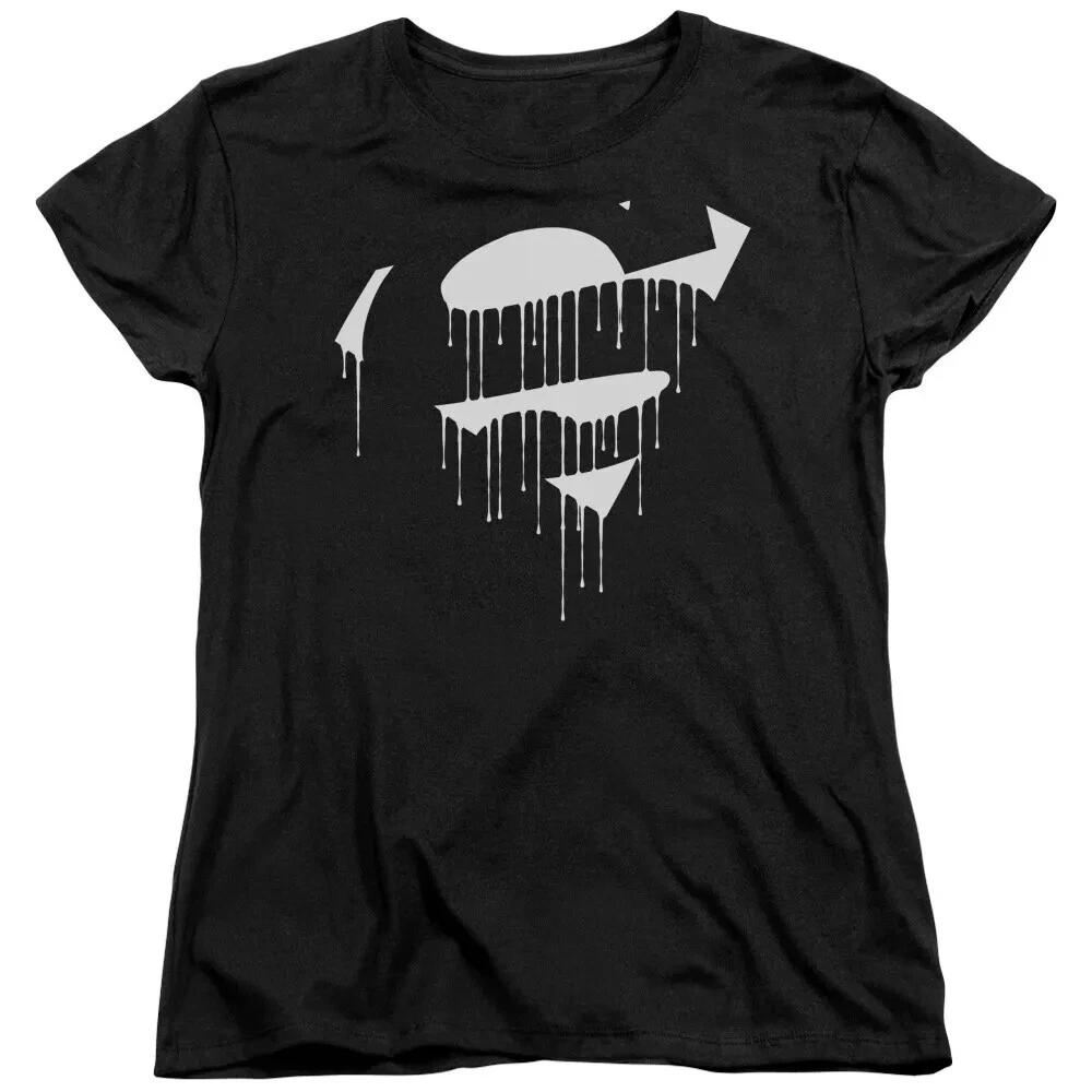Superman  Dripping Shield  Women s T-Shirt 4XL