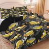 Manufacturer Bed Three-Piece Set Cartoon Construction Vehicle Children And Boys Quilt Cover Pillowcase Quilt Cover Bedding 3-Piece Set