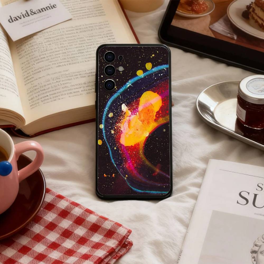 R-Radiohead In Rainbows   Phone Case For Samsung S 25,24,23,22,30,21,10,9,Ultra,Plus,Lite,FE,4,5 G Soft Black Case