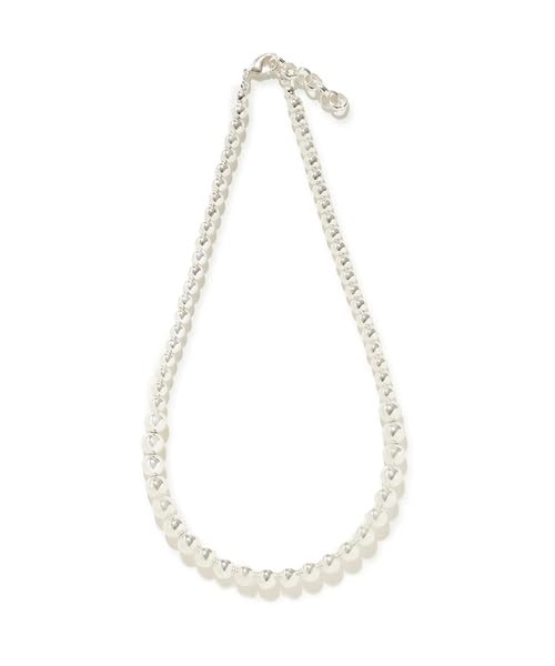 

Emi Ball Short Necklace 13WGA254323SLVF