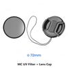 37 40.5 43 46 49 52 55 58 62 67 72 77 82 86mm Lens UV Digital Filter Lens Protector for Canon Nikon DSLR SLR Camera