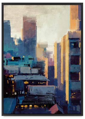 Poster Metropolis Metropolia Street Art