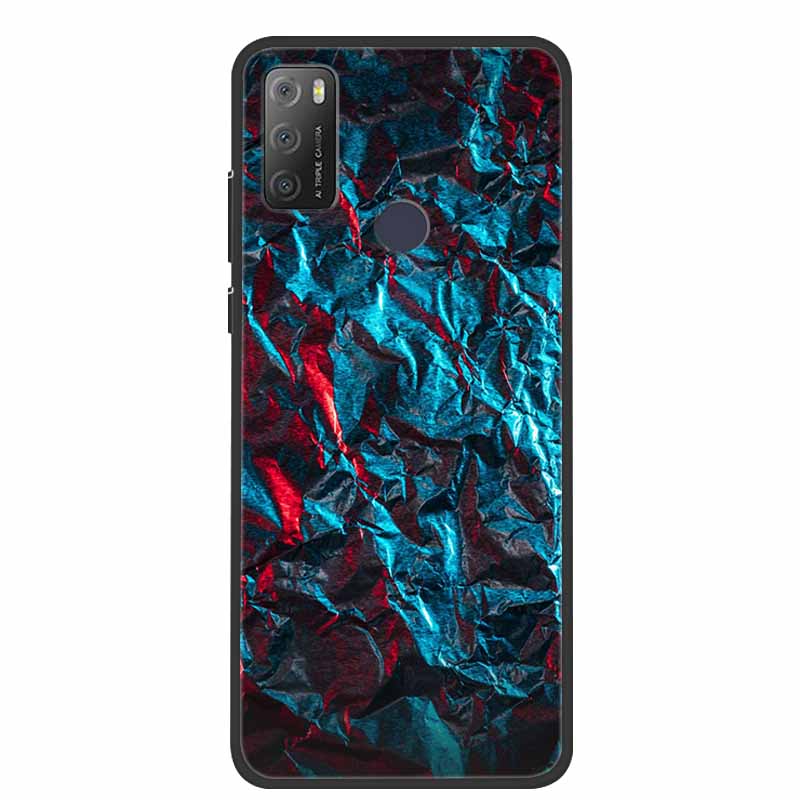 Pro Alcatel 1S 2021 Case Luxusní silikonový TPU měkký kryt na telefon pro Alcatel 1S 2020 Nárazuvzdorný roztomilý TPU nárazník Fundas Coque