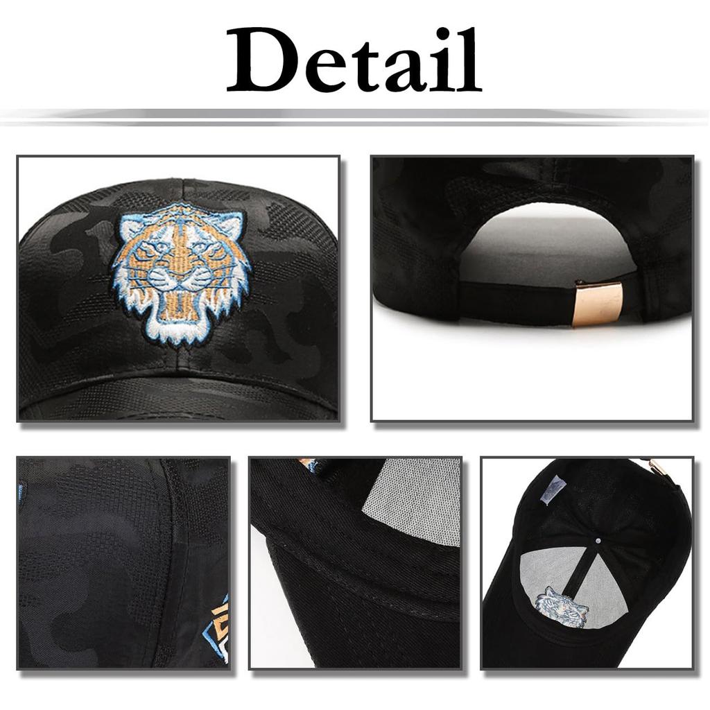Gorra Baseball Deer CA998 [Colmillo Blanco], Gorra, Visera, Elegante, A la Moda, Genial, Para Hombre, Para Mujer, (Blanco)