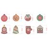 Creative Christmas Pendant DIY Diamond Mosaic Merry Christmas Board Ornaments DIY Gifts Indoor Table Fireplace Decoration