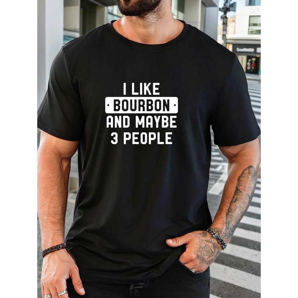 Men's T-Shirt 100% Cotton Summer Casual Soft Creative Letter Print Round Neck Breathable Short Sleeve T-Shirts 2025 New Tees