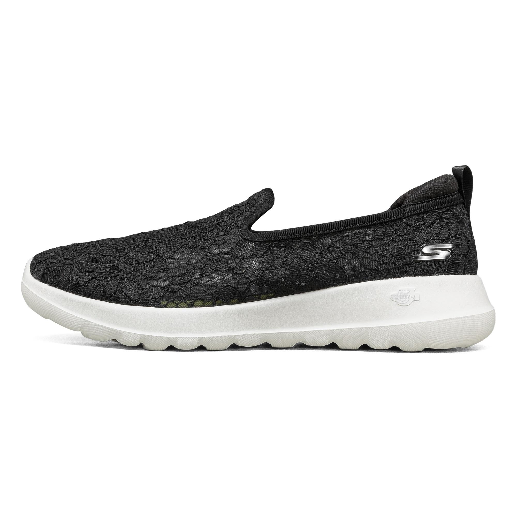 (WMNS) Skechers Go Walk Joy Black White Women s 896020-BKW EU 37.5