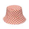 Black White And Checkerboard Checkered Fisherman Hat Casual Visor Fashion
