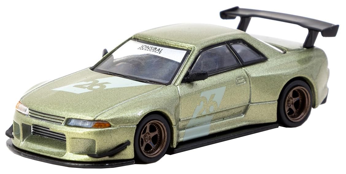 

Speedmaster Japan TARMACWORKS Nissan Skyline Widebody Нефритовая отделка Модель 1/64 (Р32) Тысячелетие T64G-061-MJ