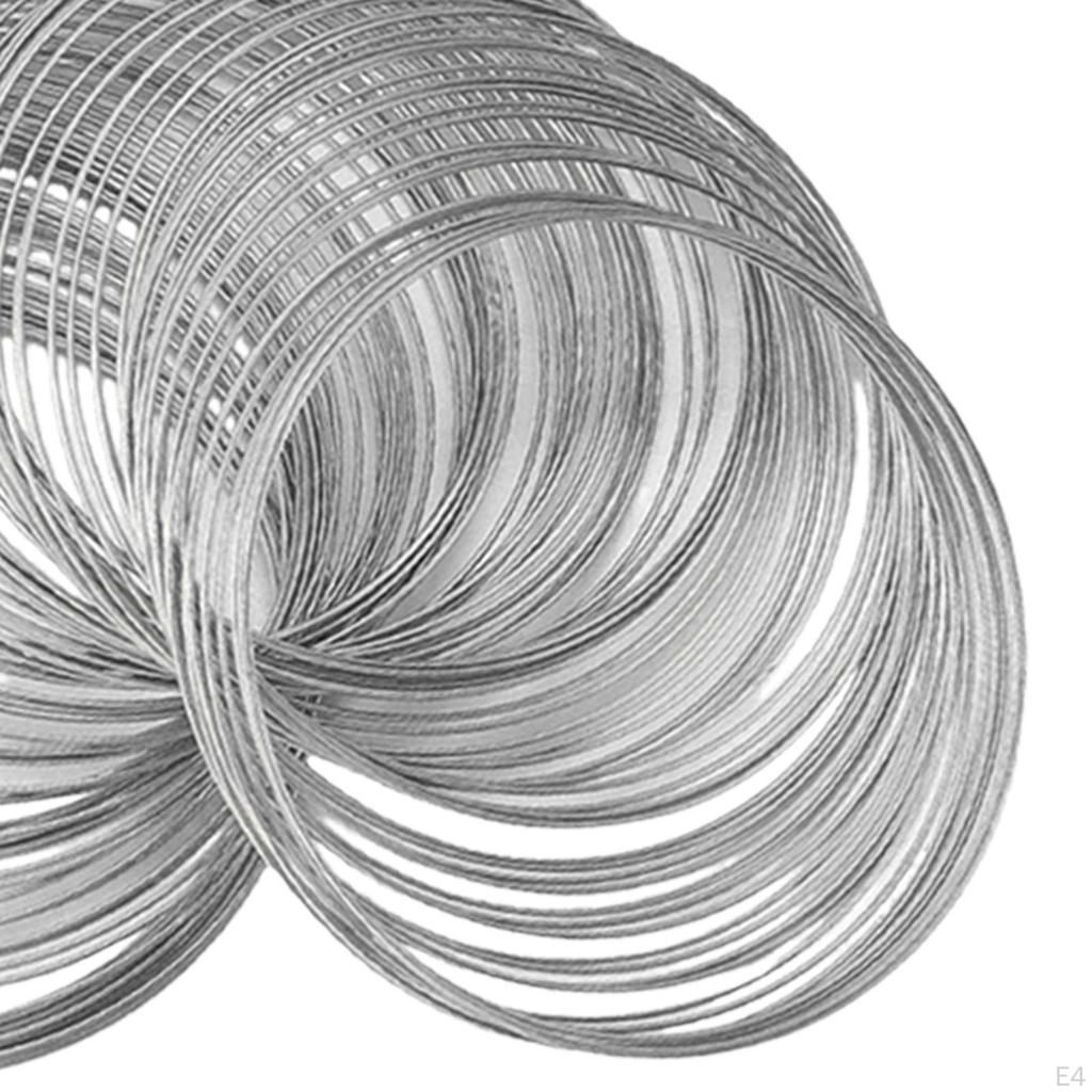 Durable Stainless Steel Jewelry Wire for Handcrafted Bracelets and Necklaces