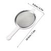 304 Stainless Steel Fine Mesh Flour Sieve Reusable Colander Residue Filter Spoon Detachable Strainer Skimmer Spoon Kitchen Tools