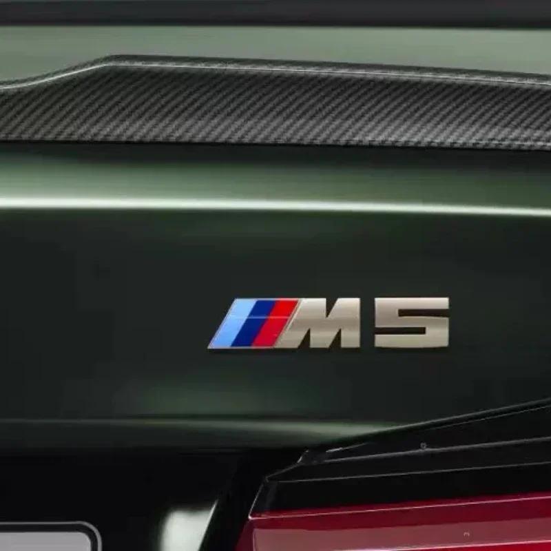 For BMW 1PCS Car Stickers Trunk Grey Badge For BMW M1 M2 M3 M4 M5 M6 M7 M8 E34 E36 E61 E39 E60 E90 E92 E93 F10 F20 F30 G20 G30