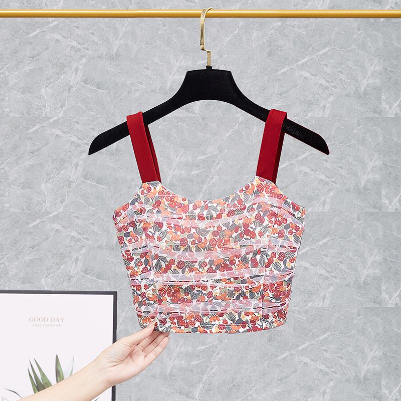 2025 Women's Sexy Sports Camisole Yoga Bra Set - Summer Fitness & Running Vest