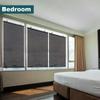 Retractable Suction Cup Roller Blinds Nail-free Blackout Curtain Household Bedroom Kitchens Balconies Sun Shading Rolling Blinds