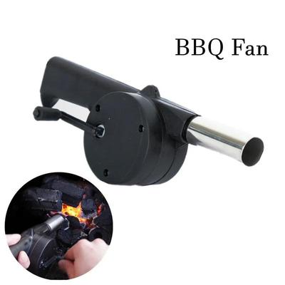 Ventilatore per BBQ Barbecue da Esterno a Manovella Soffiatore d'Aria Portatile Griglia Soffietto per il Fuoco Strumento Picnic Campeggio Ventole Utensili da Cucina