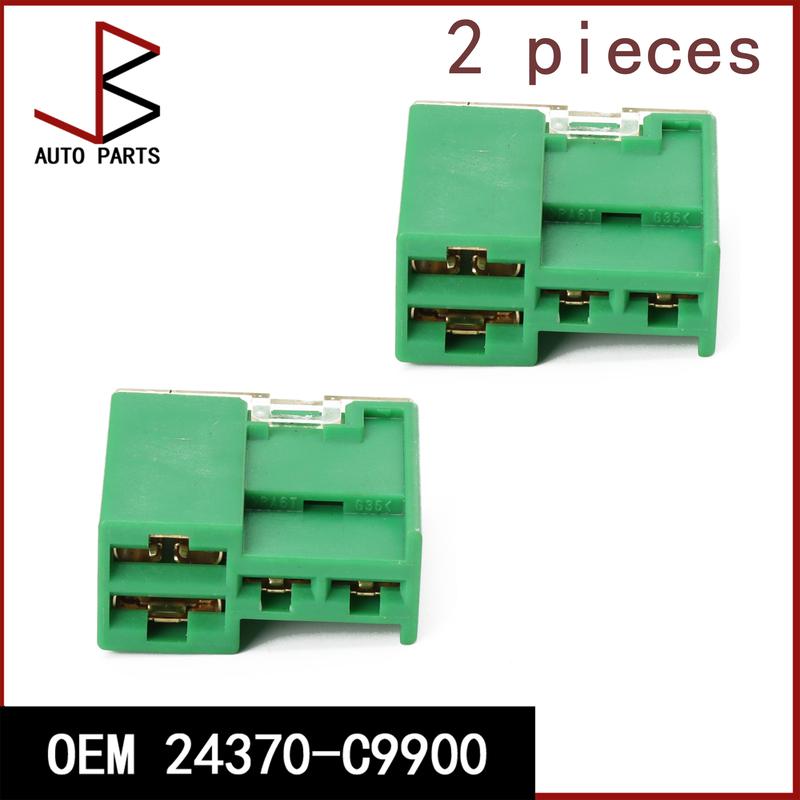2Pcs OEM 24370-C9900 24370-C991B 90982-08299 24370C9900 24370C991B Auto Fuse 40-40-40 Fuse For Nissan For Hyundai