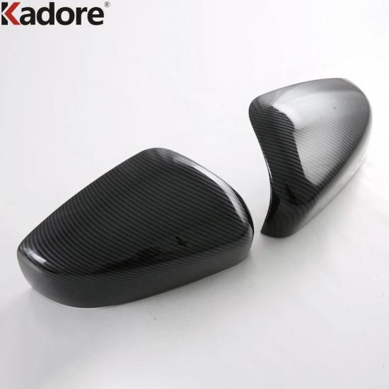 For Subaru Forester 2025 2026 Carbon Fiber Rearview Mirror Cover Trim Side Wing Mirrors Cap Frame Overlay Car Accessories