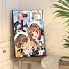 C-CardcaptorS S-Sakura Kawaii Pink Girl Good Quality Prints and Posters Waterproof Paper Sticker Coffee House Bar Posters