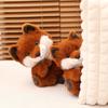 Plush Fox Little Toy Cartoon Stuffed Animal Doll Bedroom Decoration Gift Kids