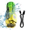 Mini LED Flashlight Rechargeable Bright Waterproof Light Work Flashlight With Clip And Magnetic Base For Camping Hiking Running