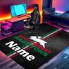 Custom Name Personalized South Sydney Rabbitohs Print Carpet, Versatile Home Decor Rug, for Playroom, Apartment, Balcony, Entryway, Hallway Gift