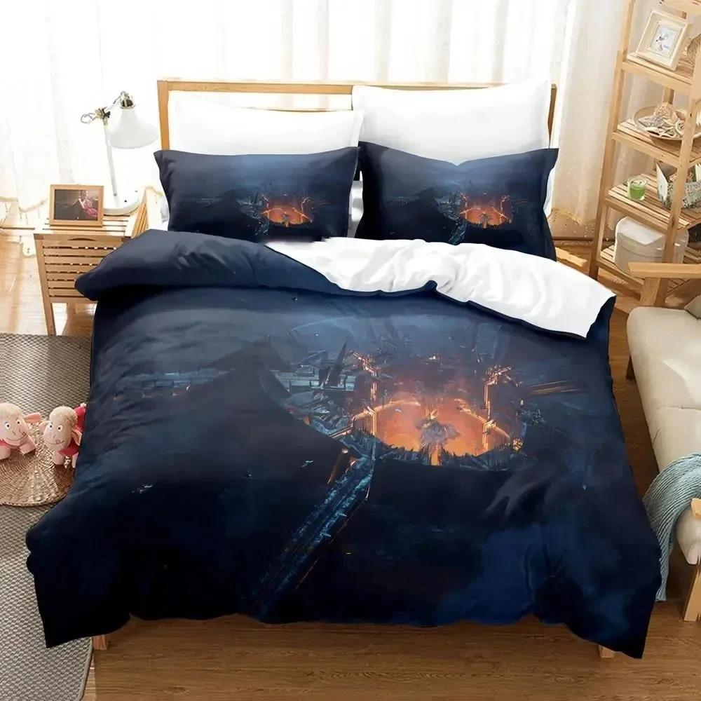 3D Print Sci Fi Structure Bedding Set Duvet Cover Bed Set Quilt Cover Pillowcase Comforter king Queen Size Boys Adult Bedding