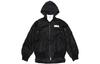 X Sacai Jackets Women's Black Hooded Moderate Other CZ4678-010
