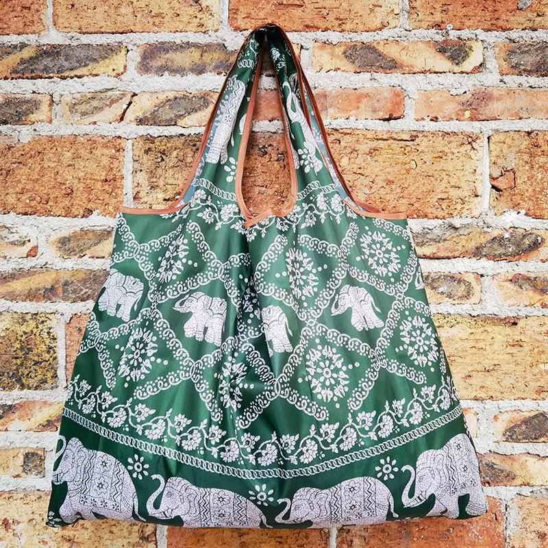 Eco-friendly Foldable Storage Tote - 210D Oxford Cloth, Waterproof & Large Capacity