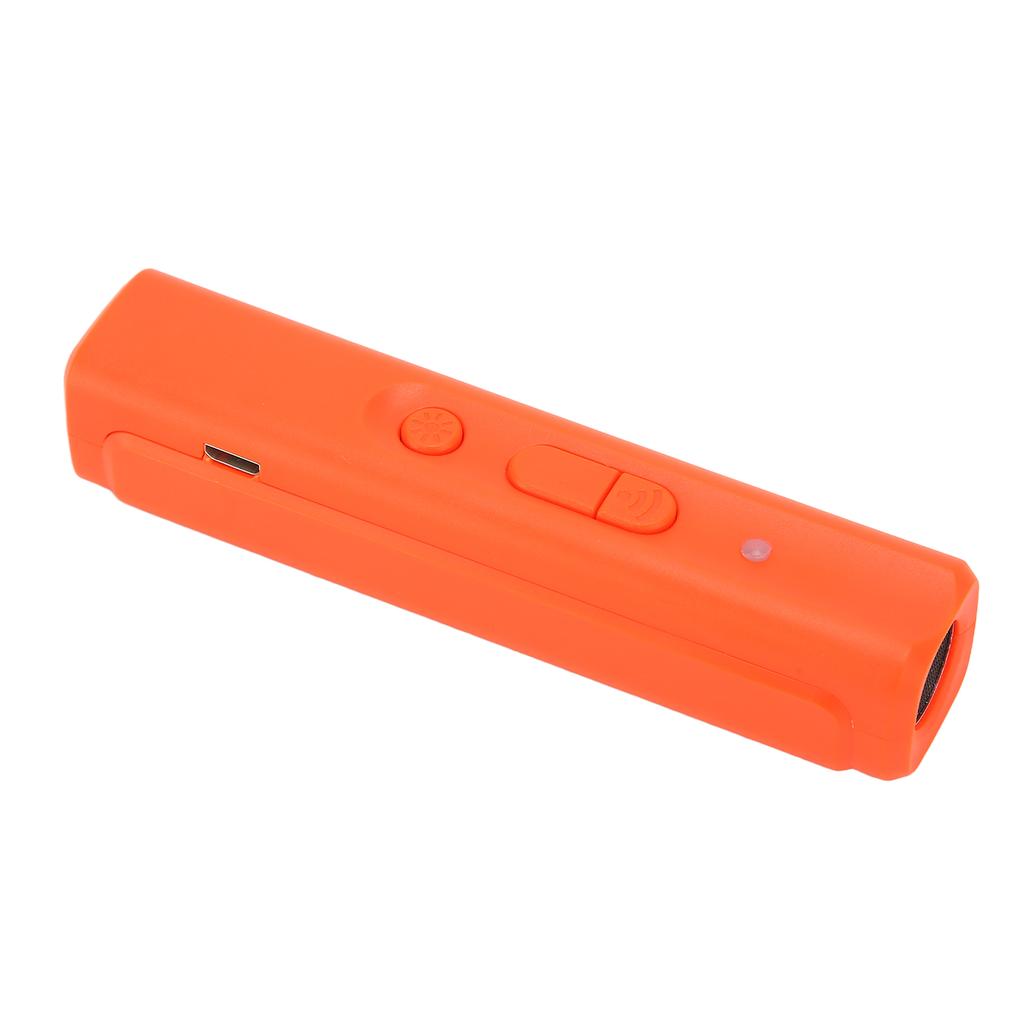 Ultrasonic Dog Trainer USB Rechargeable Portable Hand Held Electronic Dog Deterrent Device Training Tool with Lanyard