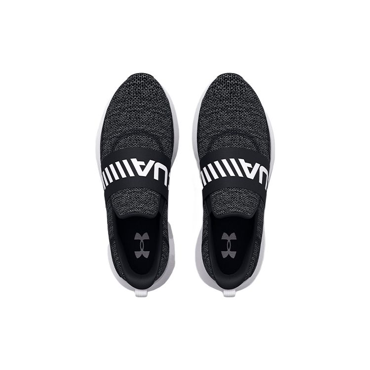 Under Armour Teniși Surge 3 Slip Negri și Albi pentru Bărbați 3026506-001