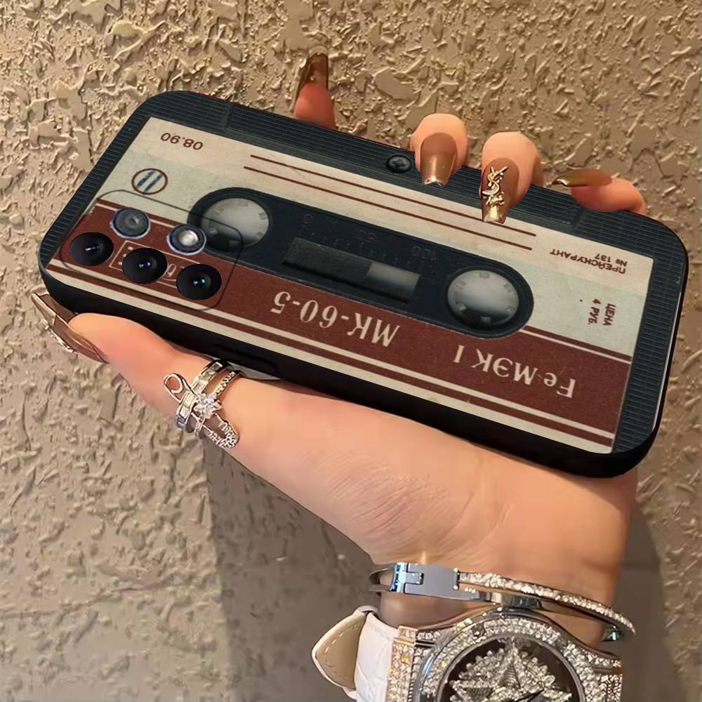 

Vintage Cassette Tape Retro Phone Case for Samsung Galaxy A20,A21s,A22,A31,A32,A52 5G Colorful Cover Smartphone Pretty SamsungA22 5G