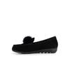 Vainer Women S Comfort Fur Loafer Black 322f0v1ba