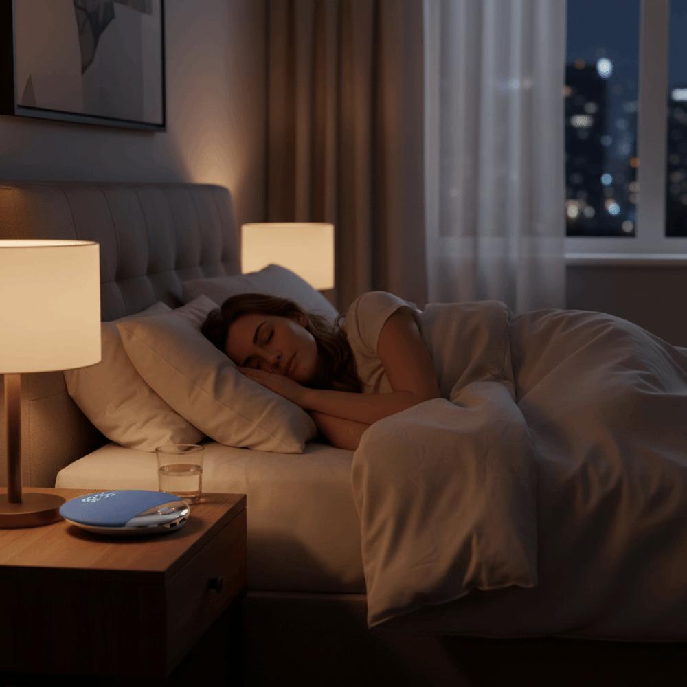 Ultra tenký zvukový přístroj pro lepší spánek Stroj s bílým šumem Lepší spánek