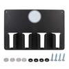 Space-Saving Wall Mounted Hair Cutter Holder Multi Functional Storage Rack  Home Use