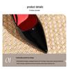 Women's Waterproof Platform Pointed Toe Stiletto High Heels - Professional Bridesmaid Banquet Shoes