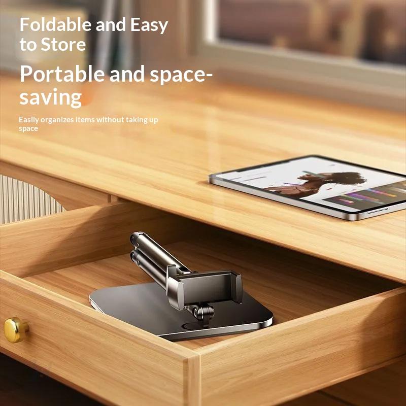 Adjustable Tablet Stand Holder 15 Inch Long Metal Flexible Arm For 4.7-13 Inch Pad Phone Ergonomic Desktop Holder Multi-Angle