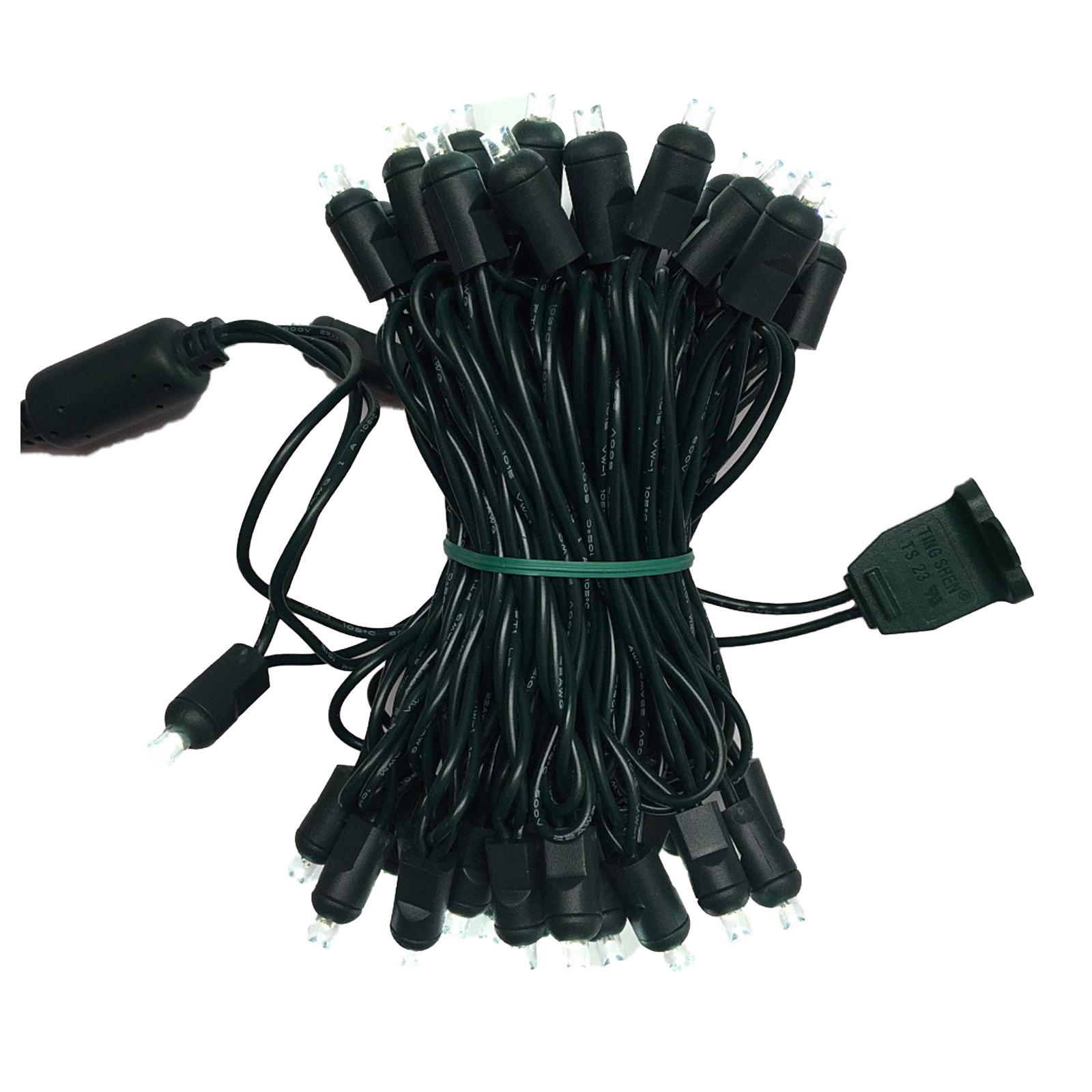 

Светодиодное патриотическое освещение 7 метров в длину 70 лампочек, украшение дома One Size зелёный