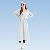 Sunscreen Clothing Women's 1011 Summer New UV Protection Ice Silk Dress Color Printing Long Sunscreen Clothing Long Dress