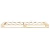 vidaXL Palettenbett Massivholz Kiefer 100×200 cm