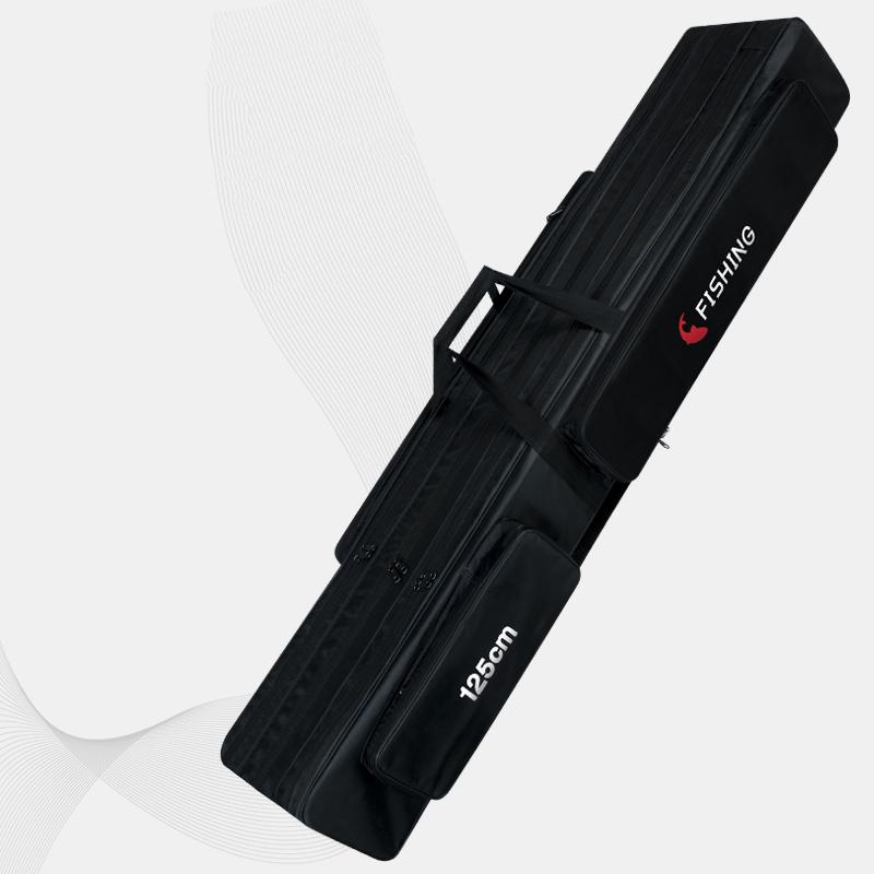 Saci de pescuit portabil multifuncțional Pânză 110/120CM Saci pentru undiță Cutie de depozitare cu două/trei straturi pentru Pesca XA143G