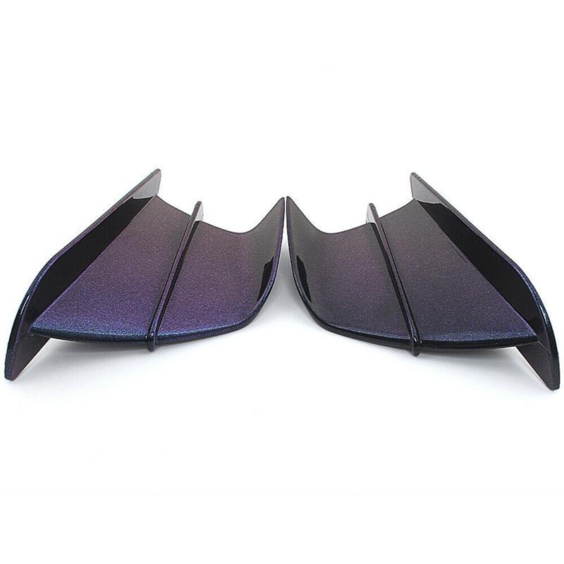 Motorcycle Winglets Side Wing Air Deflectors Fairing Spoiler Protection Universal for Kawasaki Honda Suzuki Yamaha Aprilia BMW