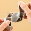 Thickened Door Stoppers with Elastic PVC Design Kid Safe Finger Guards Quick Fixing for Homes Kitchen Bathroom Bedroom